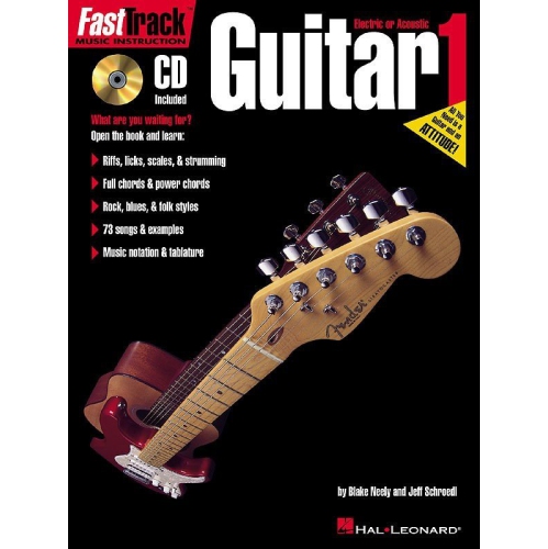 HAL LEONARD  Music Fasttrack Guitar Method 1 W/cd