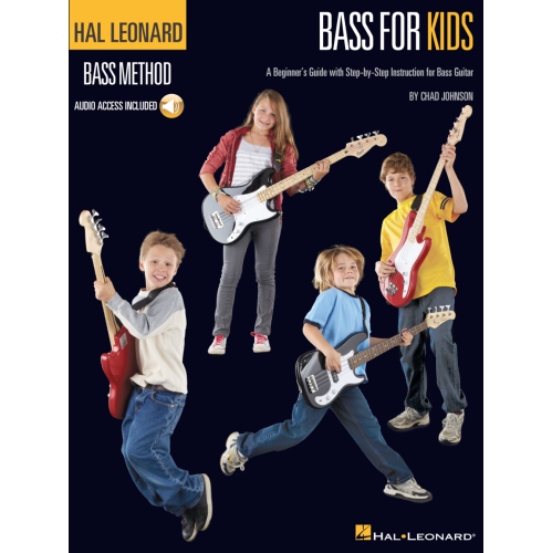 Hal Leonard Bass for Kids w/Online Audio