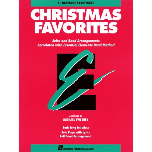 Essential Elements Christmas Favorites - Bari Sax