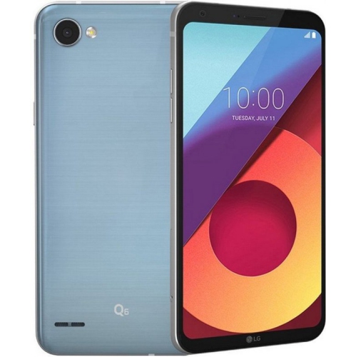Refurbished (Good) - LG Q6 LG-M703 Platinum 5.5" 32GB UNLOCKED ANDROID SMARTPHONE