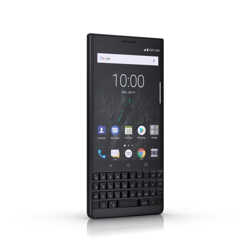 BlackBerry Key2 BBF100-6 Dual SIM 64gb in Black Factory Unlocked Cellphone [New in Box]