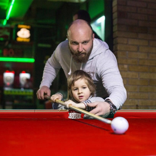 Costway 48" Mini Table Top Pool Table Game Billiard Set Cues Balls Gift Indoor Sports