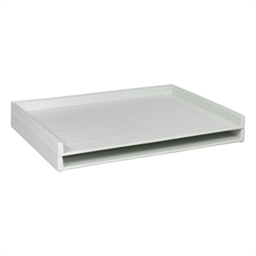 Safco Heavy-duty Plastic Stacking Trays