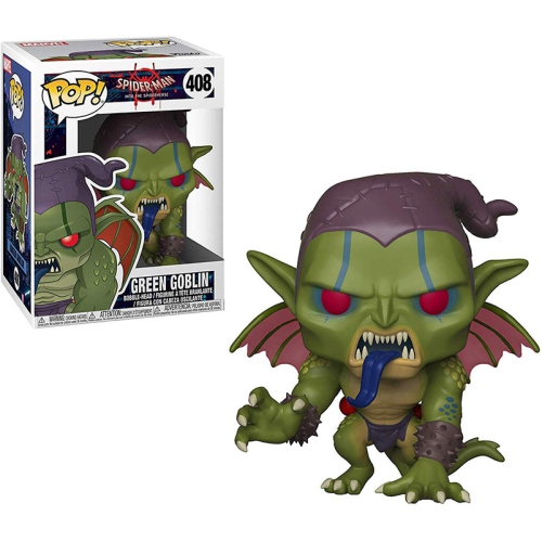 Pop Marvel 3.75 Inch Action Figure Spider-Man Into The Spiderverse - Green Goblin #408