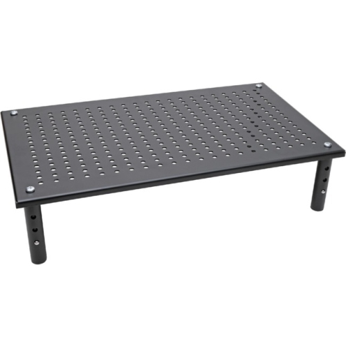 Tripp Lite Monitor Riser Stand Desktop Metal Height Adjustable Black 18x11in