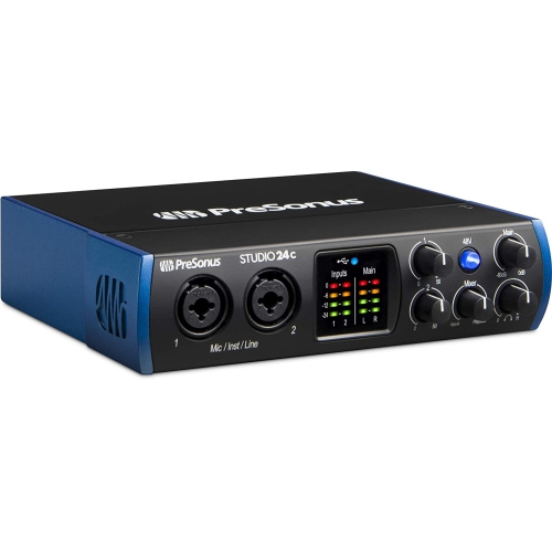 PreSonus STUDIO-24C 2x2 USB Type-C Audio/MIDI Interface