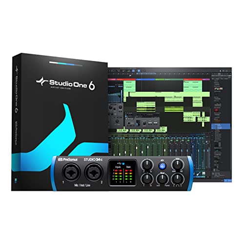 PreSonus STUDIO-24C 2x2 USB Type-C Audio/MIDI Interface