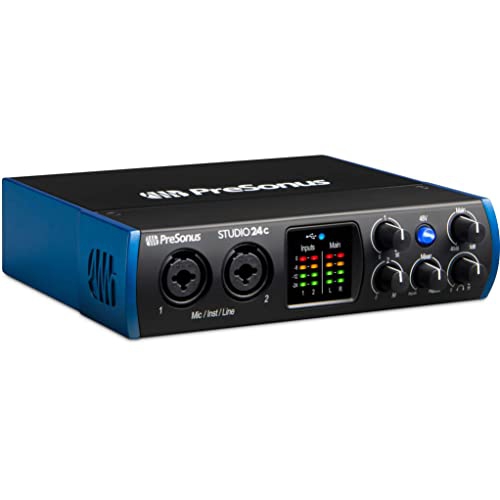 PreSonus STUDIO-24C 2x2 USB Type-C Audio/MIDI Interface