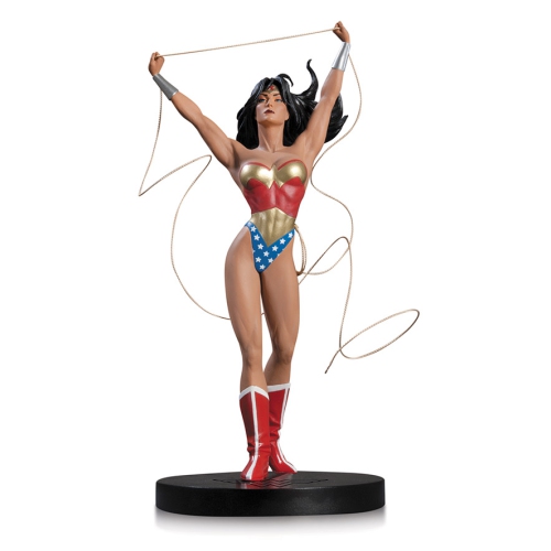 DC  Designer Series 12 Inch Statue Figure Wonder Woman - Wonder Woman By Adam Hughes
