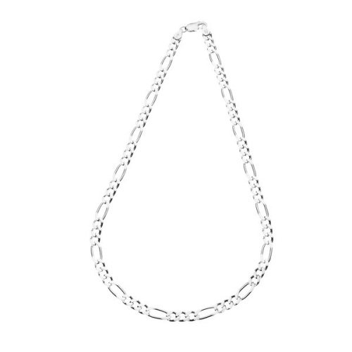 SAN MARCO JEWELLERS  Italian Made Sterling Figaro Chain In Silver