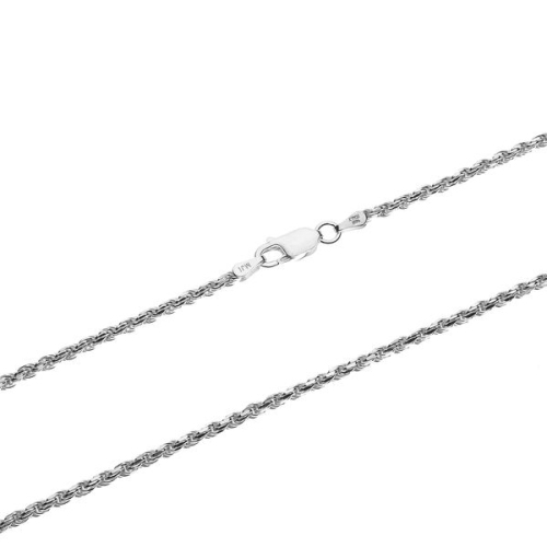 San Marco - Italian Made Sterling Silver 925 20 inch Solid Rope Chain