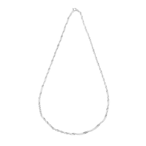 SAN MARCO JEWELLERS  San Marco - Italian Made Sterling 925 20 Inch Singapore Chain In Silver