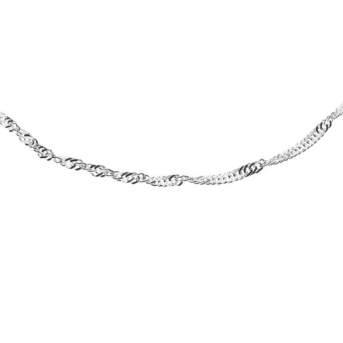 San Marco - Italian Made Sterling Silver 925 20 inch Singapore Chain