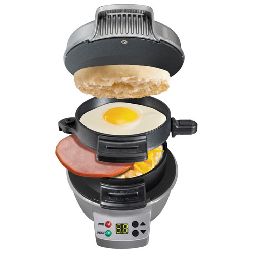 Hamilton Beach Breakfast Sandwich Maker - Silver
