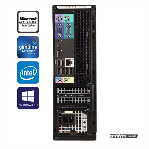 Refurbished - Dell OptiPlex 7010 SFF Desktop Computer i5 3470 8GB 1TB HDD Windows 10 Home(2012 Model)