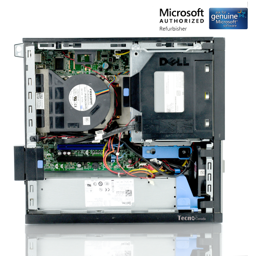 Refurbished - Dell OptiPlex 7010 SFF Desktop Computer - Intel Core i7-3770, 16GB RAM, New 480GB SSD, Windows 10 Home