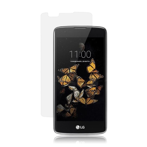 【Lot de 2】 Protecteur d'écran en verre trempé CSmart pour LG K8, compatible avec les étui et sans bulles