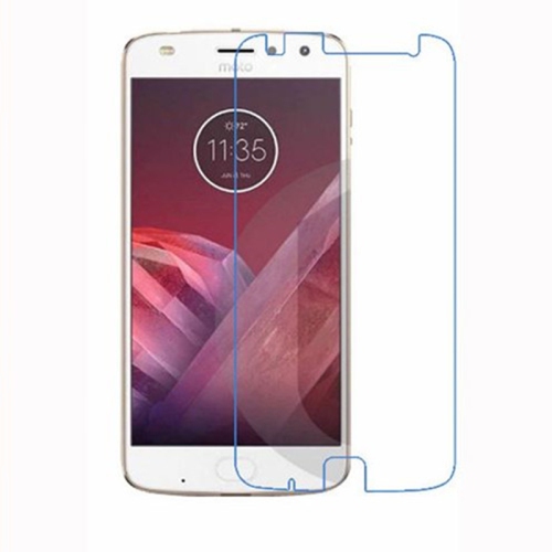 【2 Packs】 CSmart Premium Tempered Glass Screen Protector for Motorola Moto Z2 Play, Case Friendly & Bubble Free
