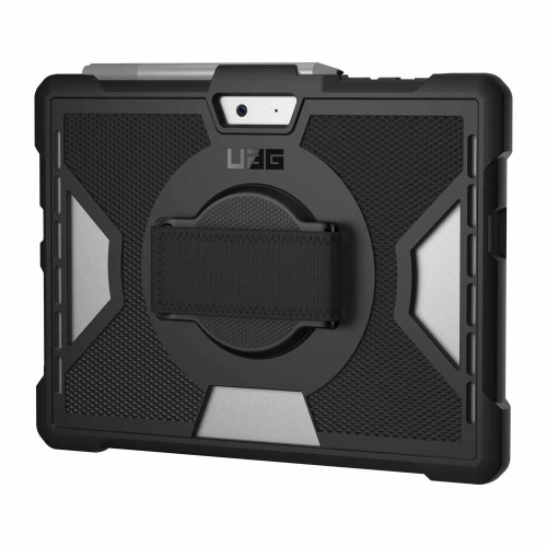 Étui UAG pour Surface Go Black Outback Series de Microsoft avec dragonne