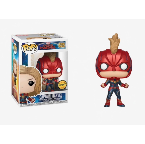 FUNKO  Pop Marvel 3.75 Inch Action Figure Captain Marvel - Captain Marvel #425