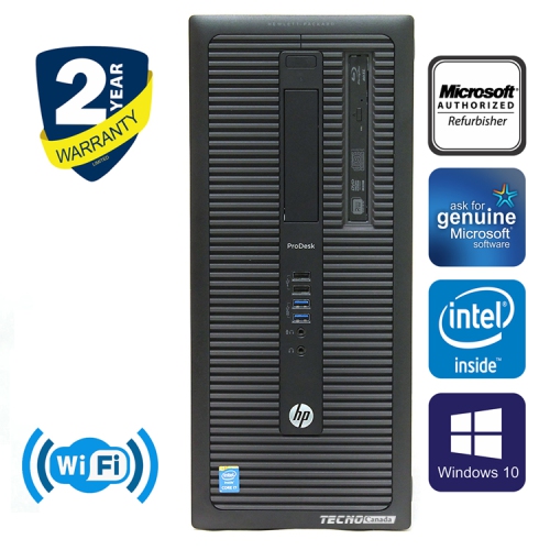 Hp Prodesk 600 G1 Tower Computer Core I5 4570 16gb Ram New 6tb Hdd