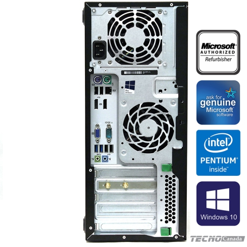 Refurbished - HP ProDesk 600 G1 Destkop Computer (Core i5-4570/ 256GB SSD + 3TB HDD/ 16GB RAM)