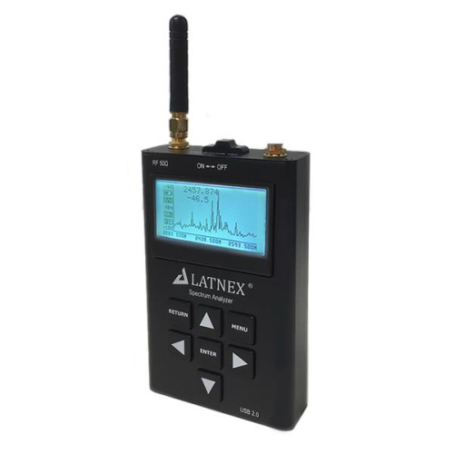 SPA-6G Spectrum Analyzer Handheld Frequency Analyzing for Ham Radio, Wireless Devices, WiFi Networks, Audio Engineers