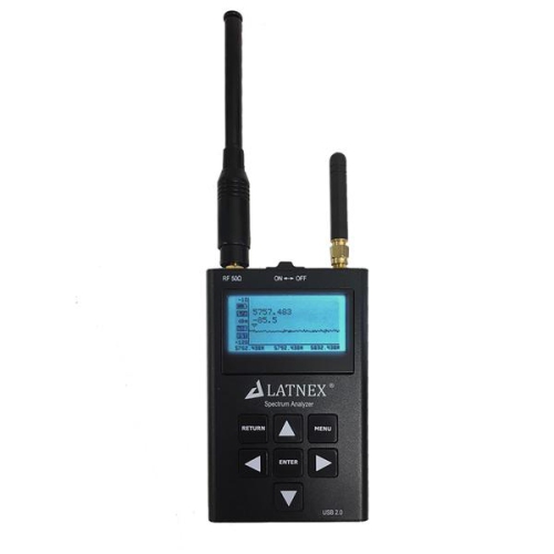 SPA-6G Spectrum Analyzer Handheld Frequency Analyzing for Ham Radio, Wireless Devices, WiFi Networks, Audio Engineers