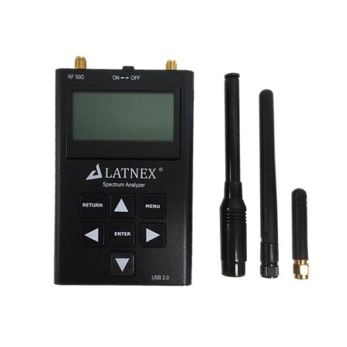 SPA-6G Spectrum Analyzer Handheld Frequency Analyzing for Ham Radio, Wireless Devices, WiFi Networks, Audio Engineers