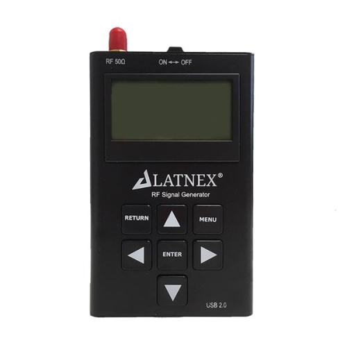RF-SG6 RF Signal Generator. Handheld HF Frequency CW and Sweep Generator
