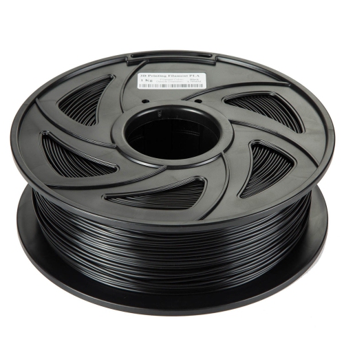 CloneBox 03428 PLA 3D Printer Filament 1.75mm Accuracy +/- 0.01mm 1kg Black