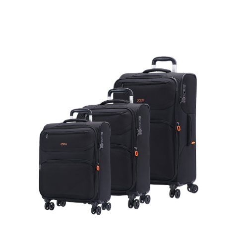 JUMP  (Moorea) 3-Piece Luggage Set French Masterpiece Collection Ultra-Light, Expandable With Tsa Lock