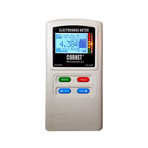 CORNET  Ed88T Plus Tri-Mode Rf/lf Electrosmog Meter With Data Logging/recording/USB Interface to PC - Includes Eva Case