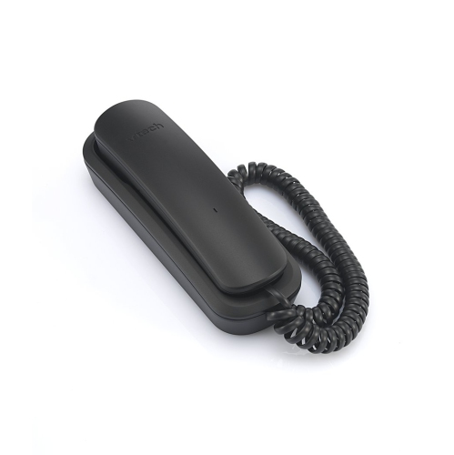 Vtech Trimstyle Corded Telephone - Basic Corded Telephone / Slimline Phone (Black)