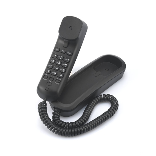Vtech Trimstyle Corded Telephone - Basic Corded Telephone / Slimline Phone (Black)