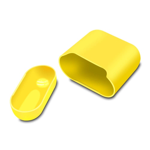 4 couleurs - Étui protecteur antichoc souple compatible avec l’étui de recharge pour AirPods