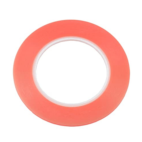 (2 Rolls) 1mm Width Adhesive Red Double Side Tape Sticker for Cellphone LCD Screen Repair