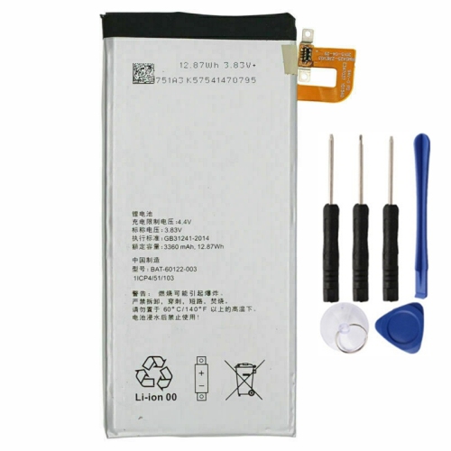 Replacement Battery & Repair Tools Compatible for Blackberry Priv, BAT-60122-003