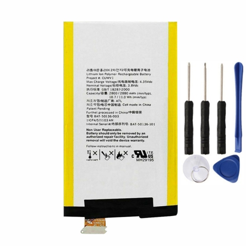 Replacement Battery & Repair Tools Compatible for Blackberry Z20 Leap / Z30 , BAT-50136-003