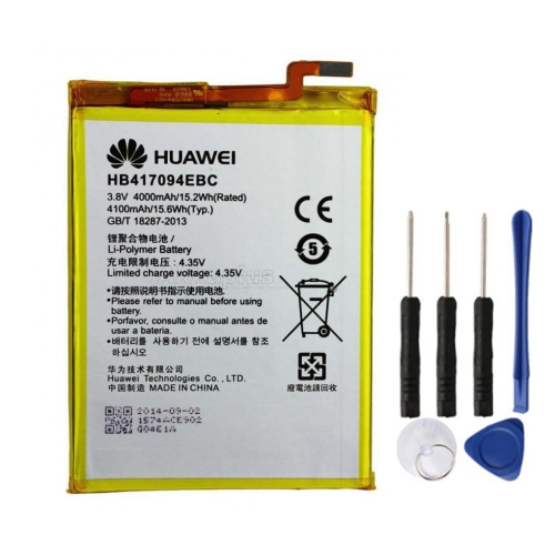 Image 1 of 3.. Replacement Battery & Repair Tools Compatible for Huawei Ascend Mate 7, HB417094EBC