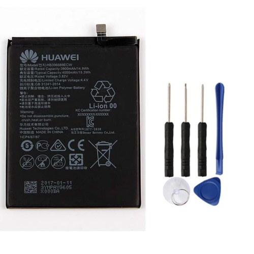 Replacement Battery & Repair Tools Compatible for Huawei Ascend Mate 9 / Mate 9 Pro, HB396689ECW