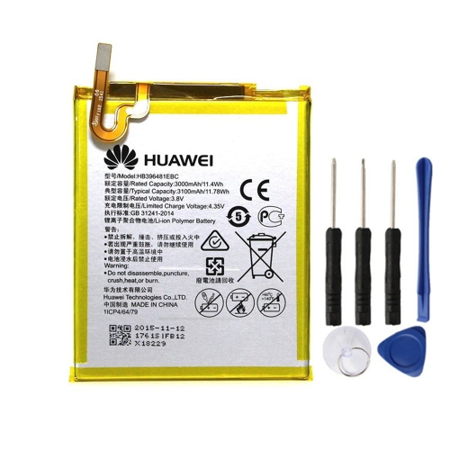 Replacement Battery & Repair Tools Compatible for Huawei GR5 Y6II G8 G8X Honor 5A 5X 6, HB396481EBC
