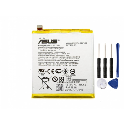 Replacement Battery & Repair Tools Compatible for ASUS Zenfone 3, ZE552KL ZS570KL C11P1511