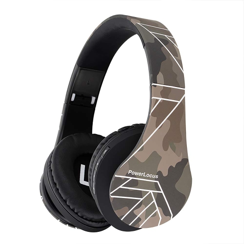 Bluetooth Over-Ear Headphones; Wireless Stereo Foldable Headphones Wireless and Wired with Built-in Mic; Micro SD/TF; FM