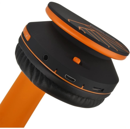 Bluetooth Over-Ear Headphones, Wireless Stereo Foldable Headphones Wireless and Wired Headsets with Built-in Mic, Micro SD/TF, FM for