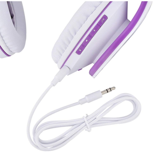 Bluetooth Over-Ear Headphones, Wireless Stereo Foldable Headphones Wireless and Wired Headsets with Built-in Mic, Micro SD/TF, FM for