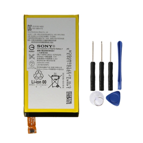 Batterie de rechange et outils de réparation compatibles avec Sony Xperia Z3 Mini compact, D5833 LIS1561ERPC