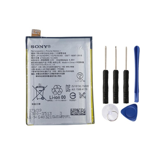 Replacement Battery & Repair Tools Compatible for Sony Xperia X Performance, F8131 F8132 LIP1624ERPC
