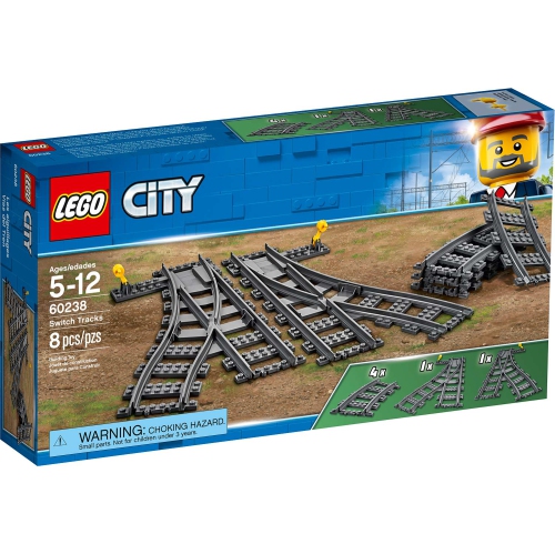 LEGO City - les aiguillages 60238