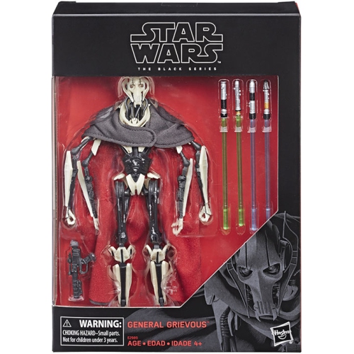 Star Wars The Black Series GENERAL GRIEVOUS 6/" Action Figure D1 Exclusive